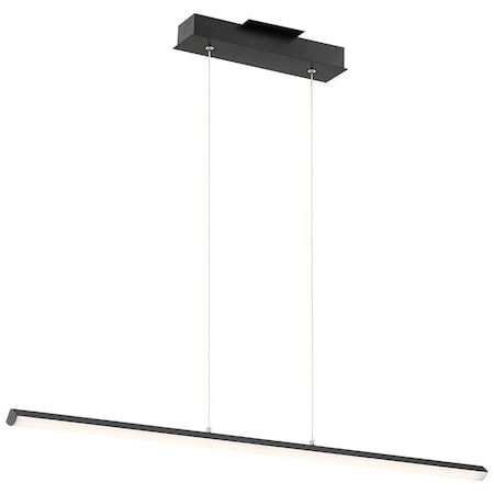 Access Lighting Float, LED Linear Pendant, Matte Black Finish, Acrylic Lens Acrylic 63963LEDD-MBL/ACR